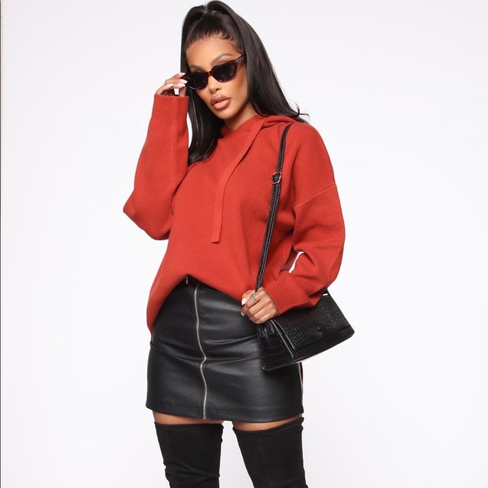🆕NWT FASHIONNOVA Say I’m Right Oversized Sweater